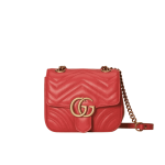 Gucci GG Marmont Mini Bag Red Leather