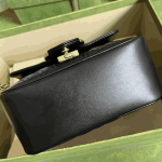Gucci GG Marmont Mini Square Shoulder Bag Black Leather - Image 5