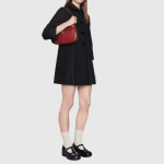 Gucci Jackie 1961 Small Shoulder Bag Red Leather - Image 7