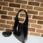 Gucci Jackie 1961 Small Shoulder Bag Black Leather - Image 4