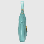 Gucci Jackie 1961 Small Shoulder Bag Blue Leather - Image 3