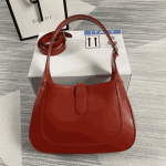 Gucci Jackie 1961 Small Shoulder Bag Red Leather - Image 3