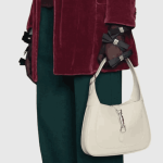 Gucci Jackie 1961 Small Shoulder Bag White Leather - Image 3