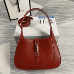 Gucci Jackie 1961 Small Shoulder Bag Red Leather - Image 4