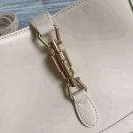 Gucci Jackie 1961 Small Shoulder Bag White Leather - Image 5