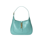 Gucci Jackie 1961 Small Shoulder Bag Blue Leather