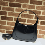 Gucci Jackie 1961 Small Shoulder Bag Black Leather - Image 6