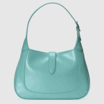 Gucci Jackie 1961 Small Shoulder Bag Blue Leather - Image 5
