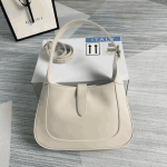 Gucci Jackie 1961 Small Shoulder Bag White Leather - Image 4
