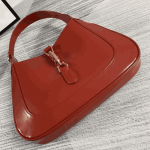 Gucci Jackie 1961 Small Shoulder Bag Red Leather - Image 6