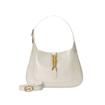 Gucci Jackie 1961 Small Shoulder Bag White Leather
