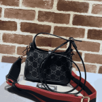 Gucci Jackie Mini Bag Black Denim Monogram - Image 2