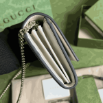Gucci Jackie Chain Wallet Beige GG Supreme Canvas - Image 7