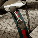 Gucci Jackie Medium Shoulder Bag Beige GG Supreme - Image 4