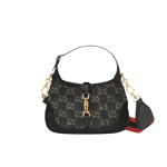 Gucci Jackie Mini Bag Black Denim Monogram