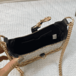 Gucci Jackie Notte Mini Bag Beige Brown GG Canvas - Image 7
