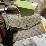 Gucci Jackie Medium Shoulder Bag Beige GG Supreme - Image 6
