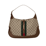 Gucci Jackie Shoulder Bag Beige GG Supreme Canvas