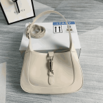 Gucci Jackie 1961 Small Shoulder Bag White Leather - Image 6