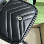 Gucci GG Marmont Belt Bag Black Leather - Image 10