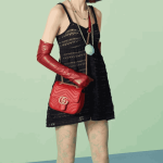 Gucci GG Marmont Mini Bag Red Leather - Image 8