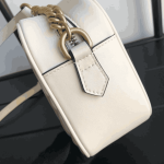 Gucci GG Marmont Small Camera Bag White - Image 8