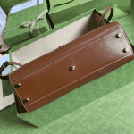 Gucci Medium Tote Bag Beige Ebony GG Supreme Canvas - Image 4