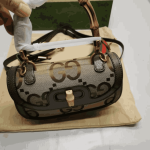Gucci Bamboo Mini Bag Brown GG Canvas - Image 8