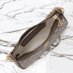 Gucci Ophidia Small Top Handle Bag GG Supreme Beige & Dark Brown - Image 2