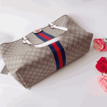 Gucci Ophidia Canvas Medium Shopper Tote Bag – White Trim - Image 3