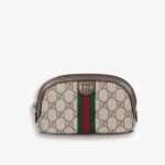 Gucci Ophidia GG Cosmetic Pouch Brown