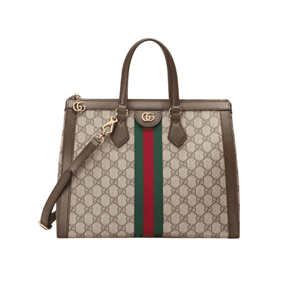 Gucci Ophidia GG Medium Top Handle Tote Bag