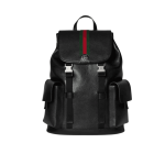 Gucci Ophidia Large Backpack Beige and Dark Brown