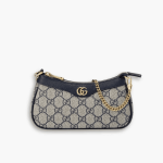 Gucci Ophidia Mini Bag Navy Blue and Beige