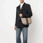 Gucci Ophidia Large Shoulder Bag Brown GG Supreme - Image 6