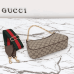 Gucci Ophidia Small Top Handle Bag GG Supreme Beige & Dark Brown - Image 6