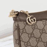 Gucci Ophidia Small Top Handle Bag GG Supreme Beige & Dark Brown - Image 7