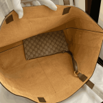 Gucci Ophidia Soft GG Supreme Canvas Tote Bag Brown - Image 7