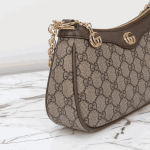 Gucci Ophidia Small Top Handle Bag GG Supreme Beige & Dark Brown - Image 9
