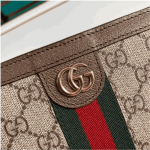 Gucci Ophidia Zip Around Wallet Brown - Image 3