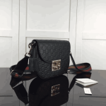 Gucci Padlock Shoulder Bag Black Leather - Image 2