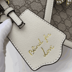 Gucci Queen Margaret GG Small Top Handle Bag White - Image 3