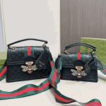 Gucci Queen Margaret GG Mini Top Handle Bag Full Black - Image 2