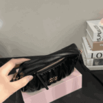 Miu Miu Wander Matelasse Hobo Black Bag - Image 5