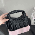 Miu Miu Wander Matelasse Hobo Black Bag - Image 6