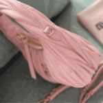 Miu Miu Wander Matelassé Leather Hobo Bag Pink - Image 7