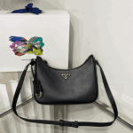Prada Re-Edition 2005 Mini Saffiano Leather Bag Black - Image 5