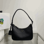 Prada Re-Edition 2005 Mini Saffiano Leather Bag Black - Image 6