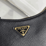 Prada Re-Edition 2005 Mini Saffiano Leather Bag Black - Image 7