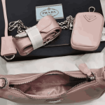 Prada Re-Edition 2005 Re-Nylon Shoulder Bag Pink - Image 5